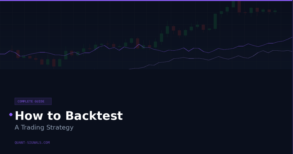 How to Backtest a Trading Strategy Complete Guide